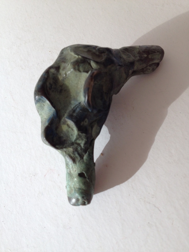 Atlant head escultura de bronce de marta darder 3