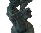 Escultura Ballarina bailarina hecha de bronce pieza unica marta darder lisson