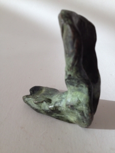 escultura bronce talon de aquiles de marta darder