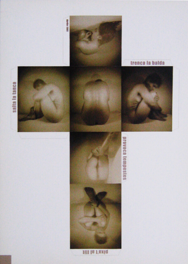 "Esquena" de "Pixa't al llit". Fotografía. Marta Darder 2001.