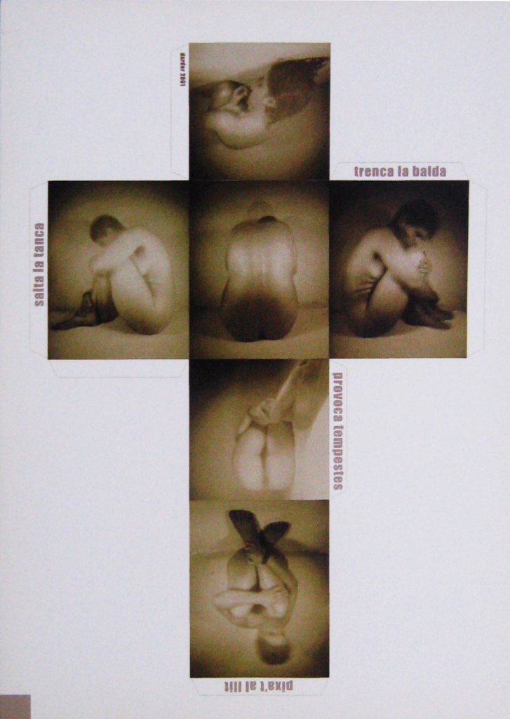 "Esquena" de "Pixa't al llit". Fotografía. Marta Darder 2001.